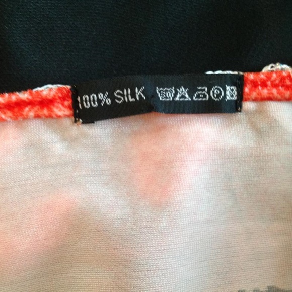 ๐ฒSALE๐ฒ HP Purchased/London Designer James Lakeland 100% Silk Jacket - Picture 5 of 11